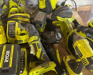 More Ryobi One battery operated tools