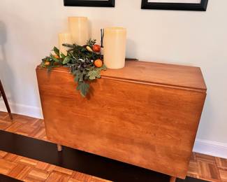 Conant ball gate leg table with chairs