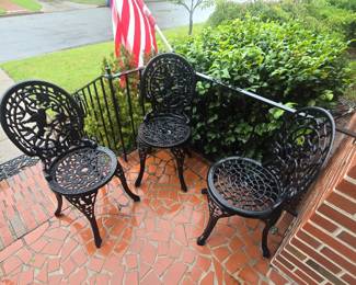 Cast Iron Bistro Set