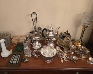 Silver Plate Serving Pieces