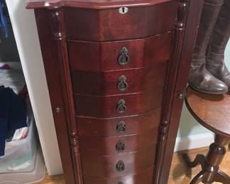 Jewelry armoire