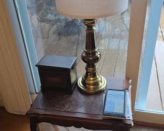 Vintage Brass Lamp