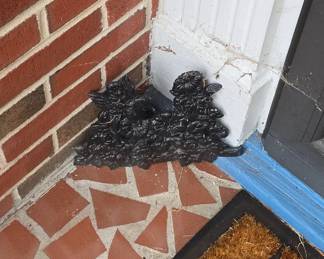 Cast Iron Doorstop