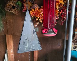 Wind Chime & Hummingbird Feeder