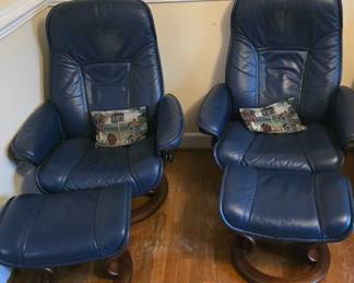 Reclining MCM style chairs. So Comfortable