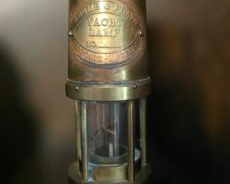 Brass oil Yacht Lamp