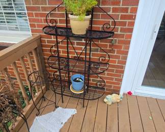 Iron Plant Stand