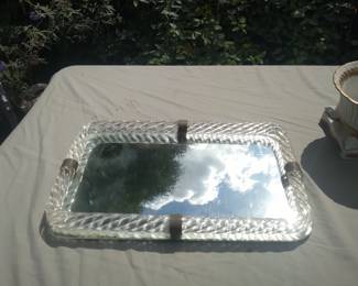 Italian scarpelli vanity tray