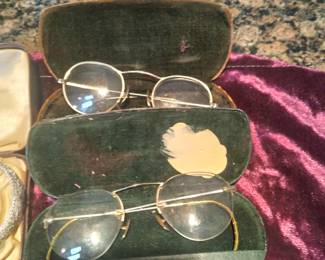 2 pairs 14k eye glasses
