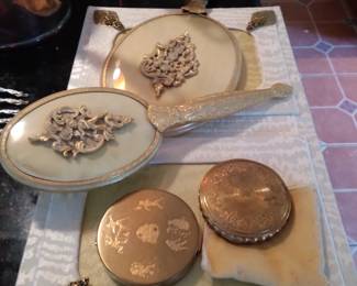 Vanity items hollywood regency