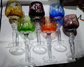 Bohemian glasses