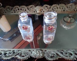 Large hollywood dresser tray