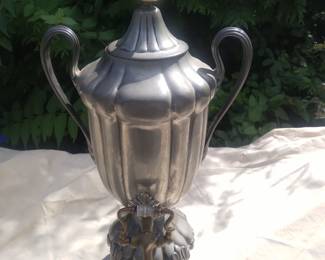 1870s pewter samavor