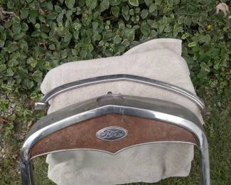 1930s ford chrome grill cover