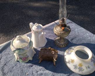 Oil lamps limoges rs prussia