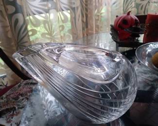 Quality italian crystal modern decanter