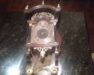 Antique German wall clock
