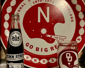 Vintage college football items!

Go Big Reeeeeeed! 