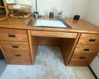 Oak desk