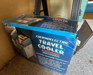 Thermoelectric travel cooler