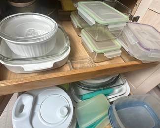 Storage containers & serving dishes