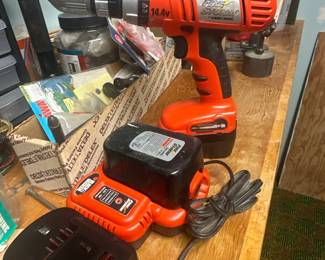 Black & Decker cordless drill