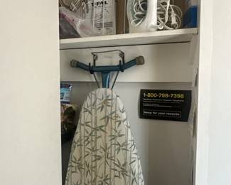 Iron & ironing board