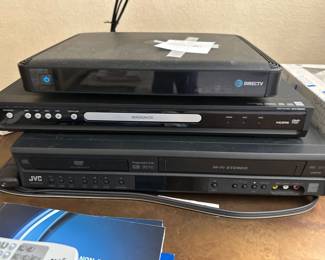 JVC VCR & Magnavox DVD players