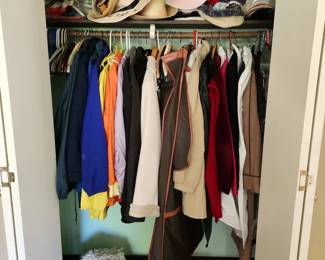 Women's jackets, hats & shoes