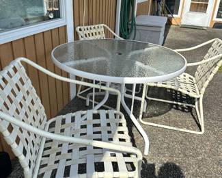 Patio furniture set