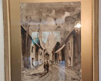 Signed painting 