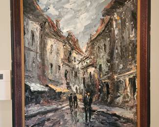 Signed oil painting 
