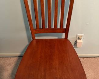Four chairs wooden