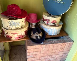 Hats and hat boxes