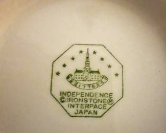 Ironstone stamp