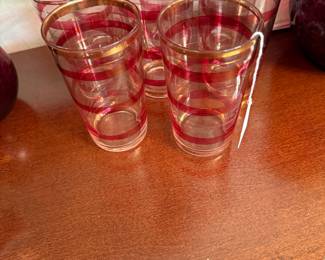Vintage bar glasses
