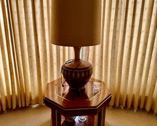 Lamp and table