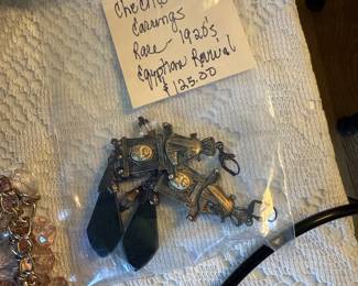 ANTIQUE EARRINGS CZECH