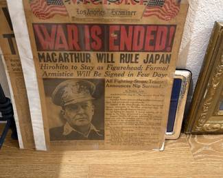 ANTIQUE NEWSPAPER