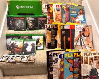 X-BOX & Games, Playboy Magazines