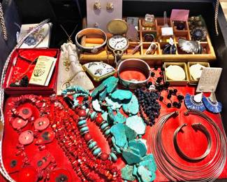 Jewlery + Turquoise & Coral