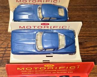 60's Motorific Cars W/Chassis