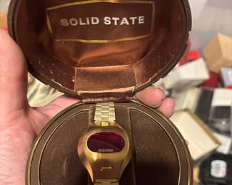 Vintage watch early digital