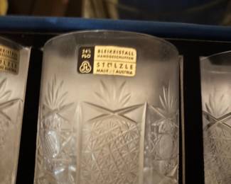 Stolzle Crystal several boxes