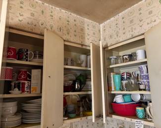 Packed kitchen