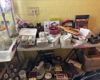 Packed kitchen