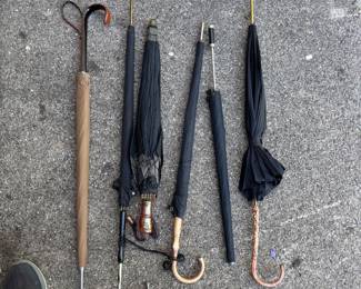 Vintage umbrellas