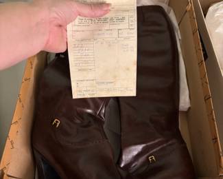Homeowner paid $180 for these boots in 1978 Italian leather