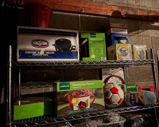 New in box garden items 