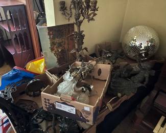 Neet  bronze and iron pieces 